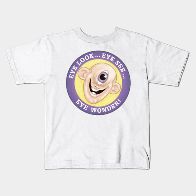 LookSee Kids T-Shirt by hideedoodle